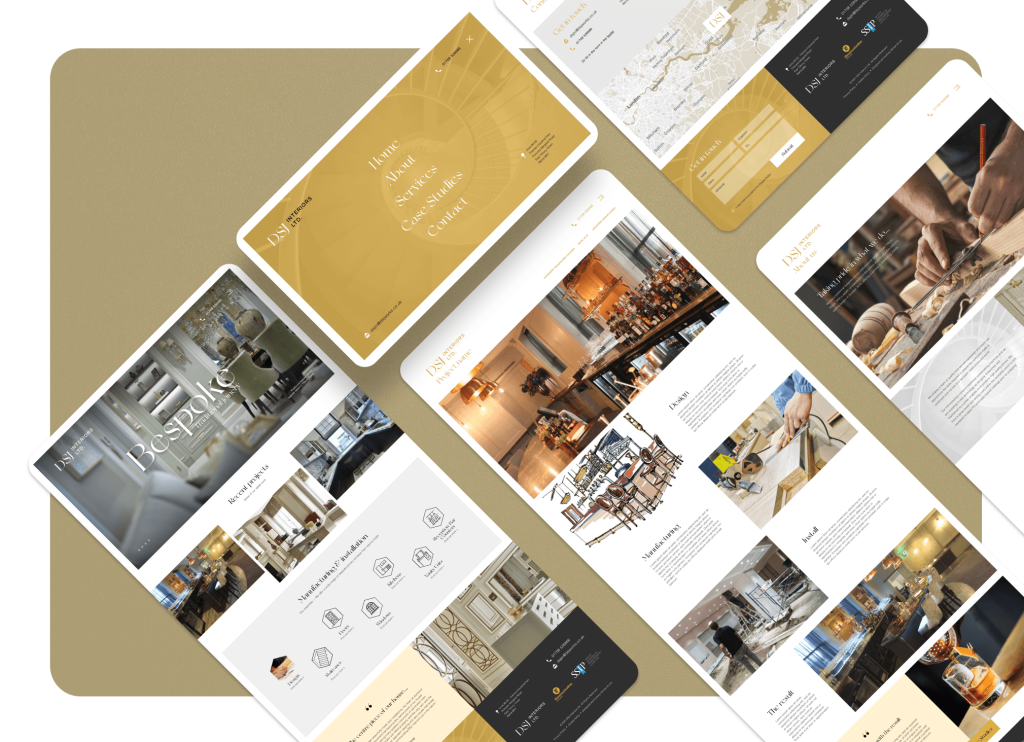 Website mockup